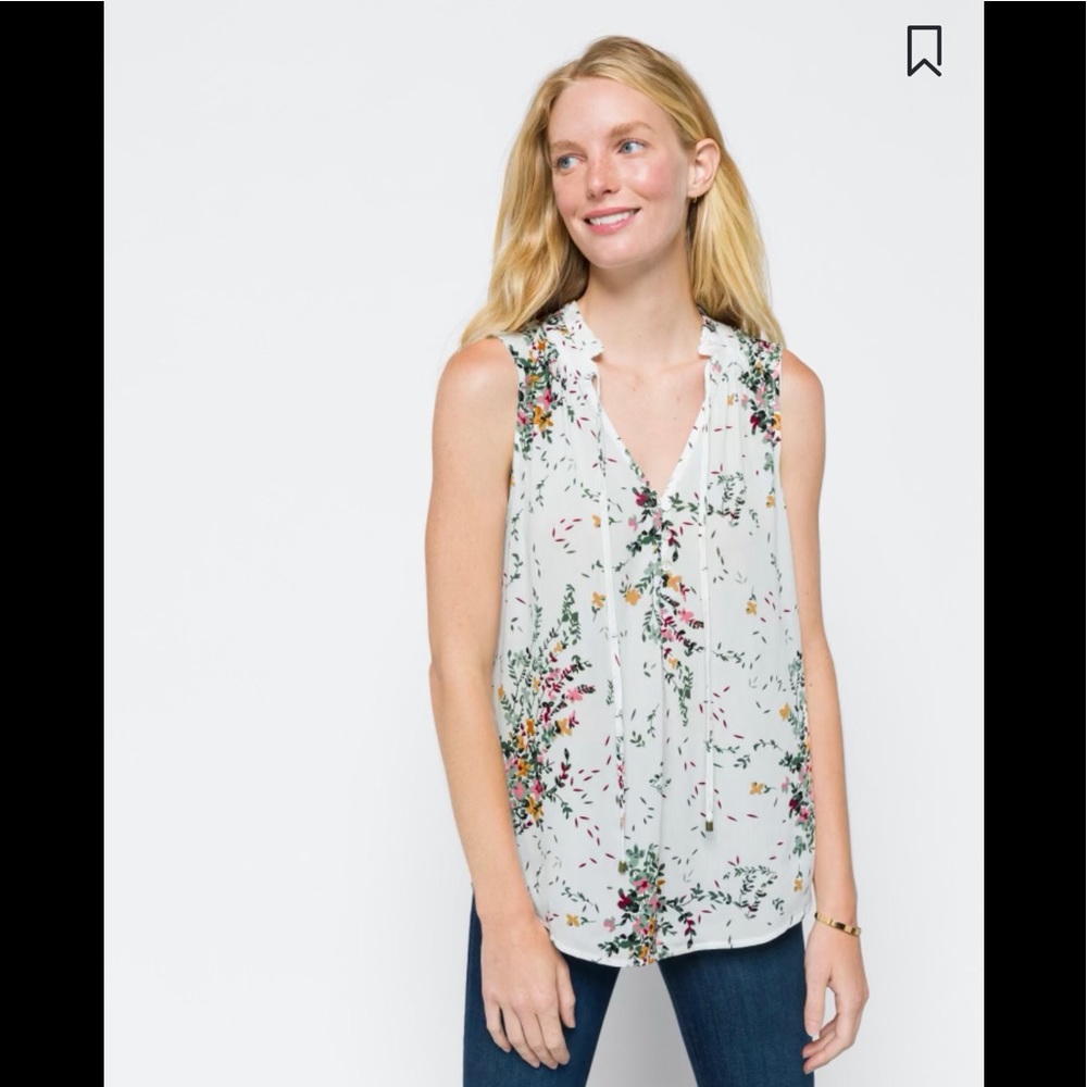 Mix by Hawthorn Women’s Sleeveless Blouse-NWT